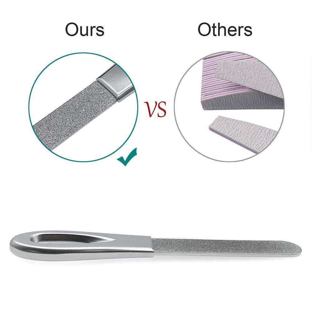 Mxbeauty Kikir Kuku Double Side Professional Pedicure Poles Gerinda Kuku Penyangga