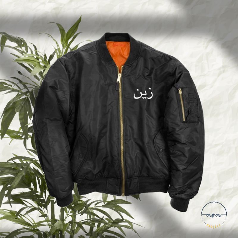Jaket bomber army zayn malik arab