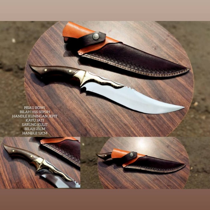 Pisau Seset Kulit - Pisau Seset Baja Hss /Fillet Daging Custom - Vivistecolection