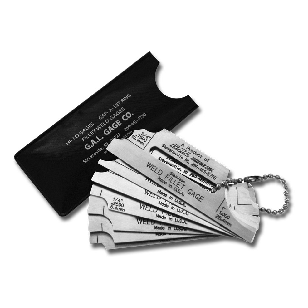 

Fillet Weld (Market on Both Side) Set 7Pcs G.A.L CAT 8C Matric