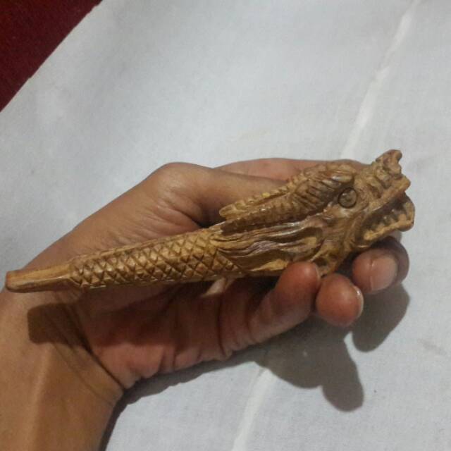 PIPA ONCE ANTIG UKIR NAGA GAHARU