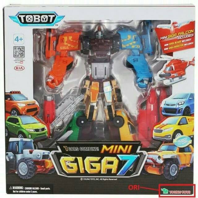 ROBOT... Tobot Mini Giga 7 Giga Seven ORI Young Toys