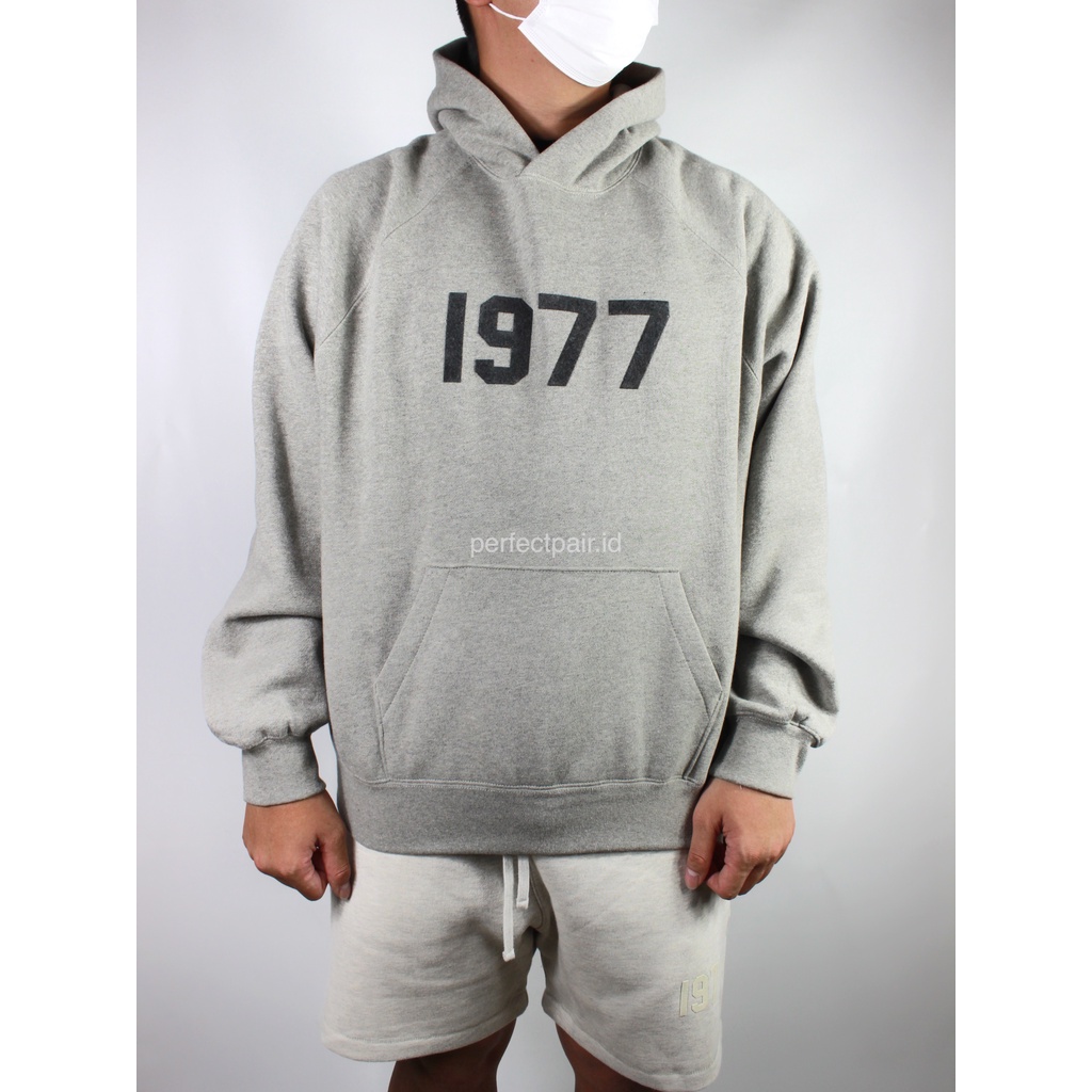 FOG Fear of God 1977 Dark Oatmeal Hoodie 100% Original