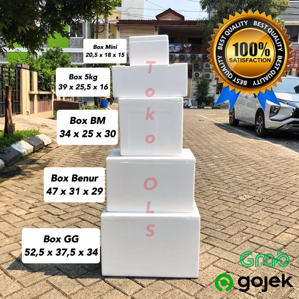 box styrofoam murah tebal / box sterofoam murah tebal / kotak styrofoam