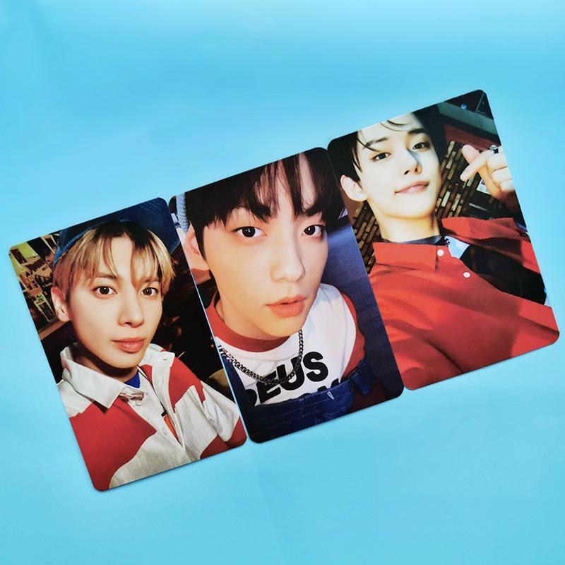 5pcs / set Kartu Pos Foto TXT Ukuran Kecil