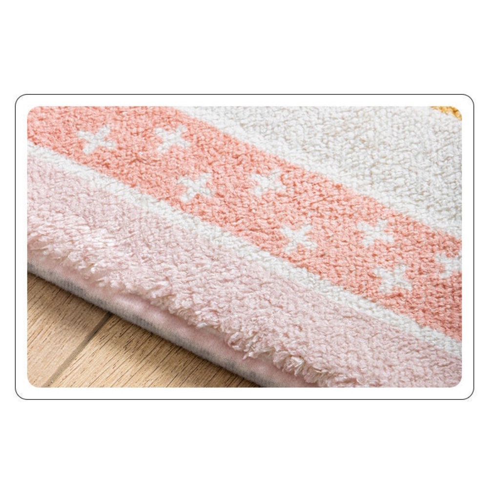 Cashmere Carpet Mat / Karpet Keset Kasmir Panjang Lembut Bulu Tebal Halus Alas Kaki Anti Slip Modern Minimalis Nordic Scandinavian