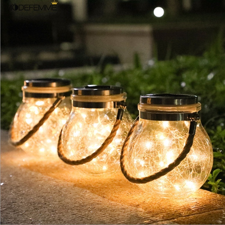 Lampu String Led Bentuk Tutup Botol Ukuran 8cm Untuk Dekorasi Taman Outdoor