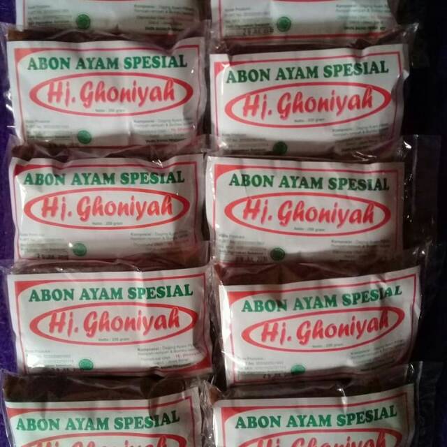 

Abon Ayam Spesial Hj.Ghoniah