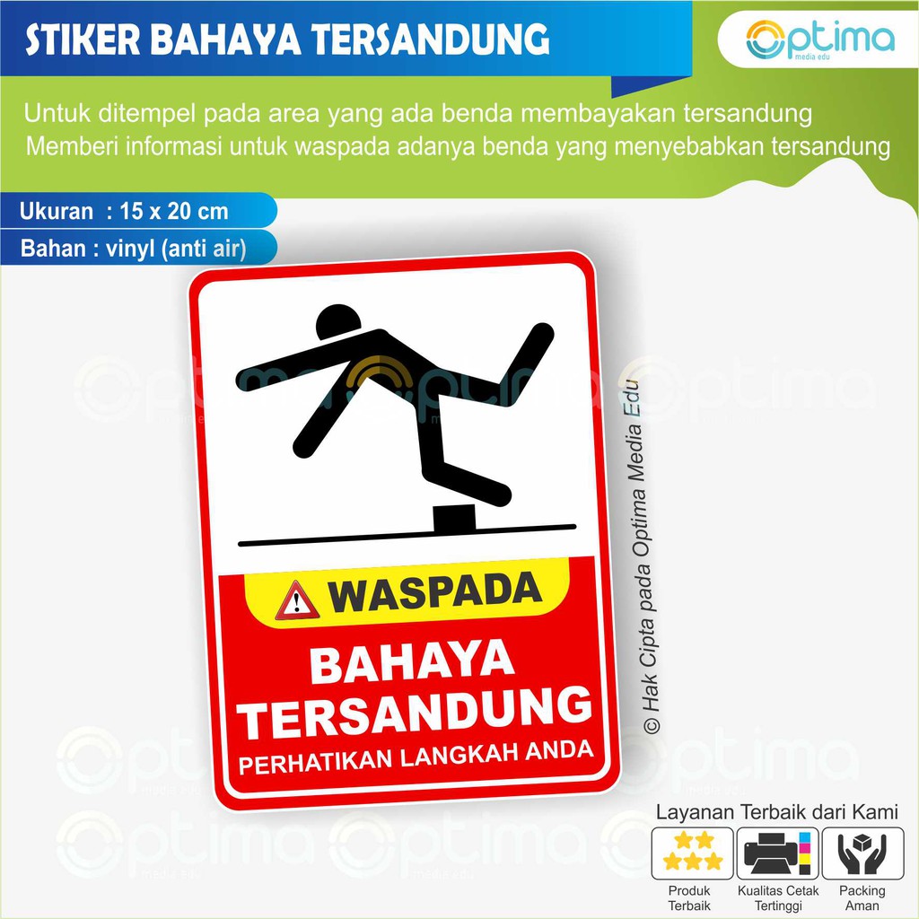 

STIKER WASPADA TERSANDUNG