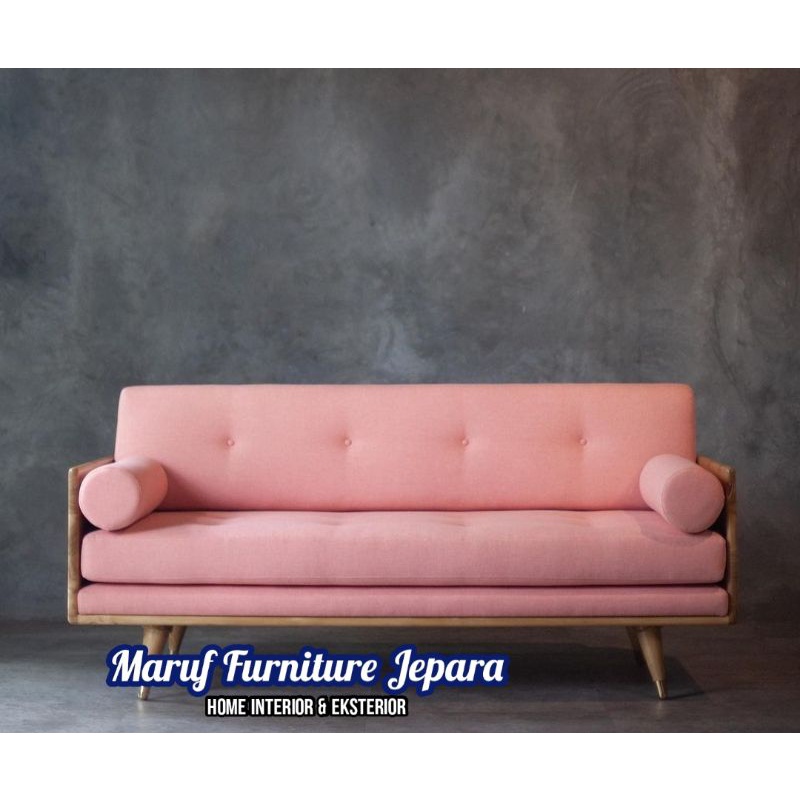 Kursi Sofa Minimalis 2 Seater