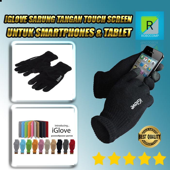 SARUNG TANGAN TOUCH SCREEN iGLOVE Untuk Smartphone dan Tablet