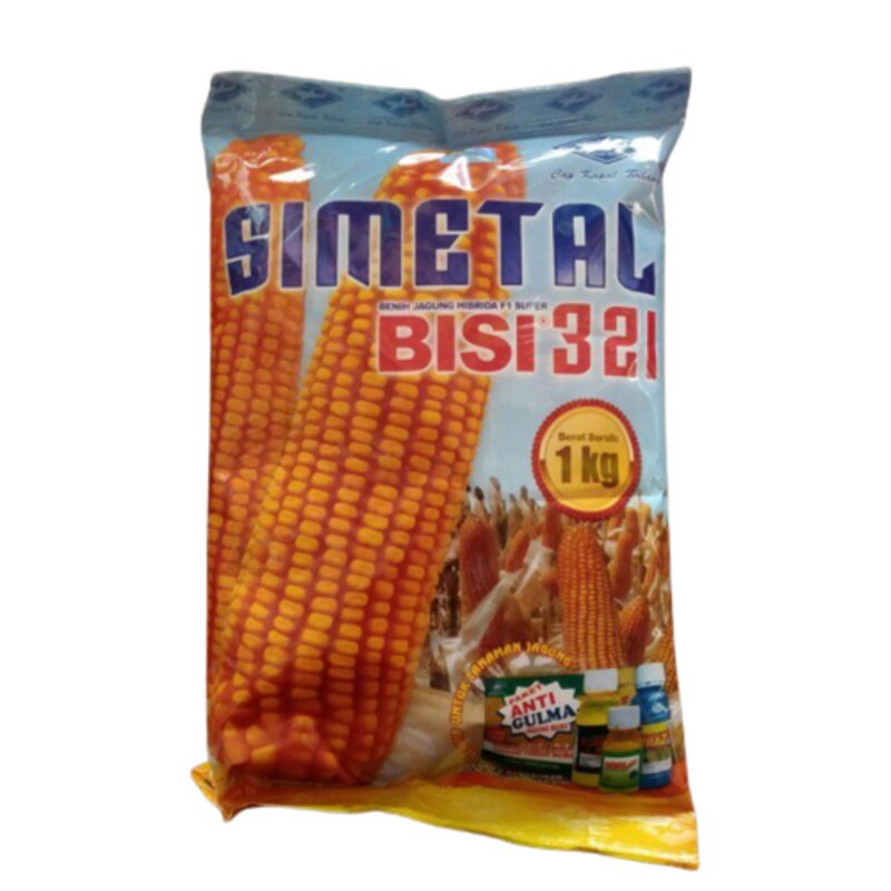 Benih Jagung Bisi 321 Simetal Cap kapal terbang Simetal bisi 321 1 kg benih murah