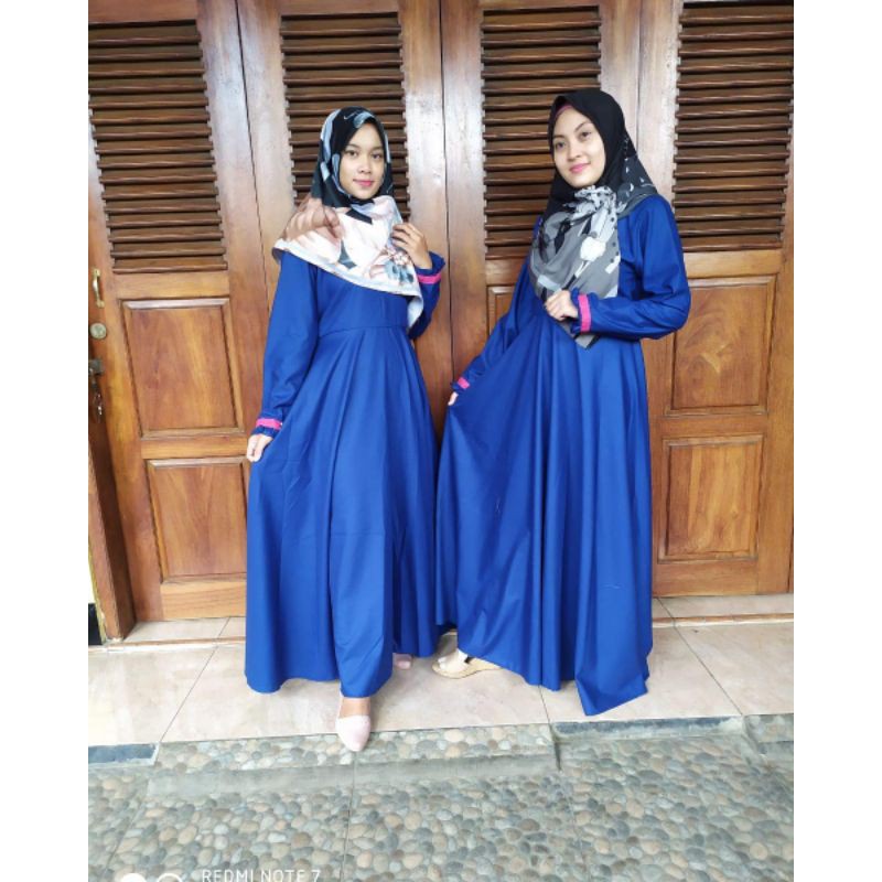 gamis bahan toyobo