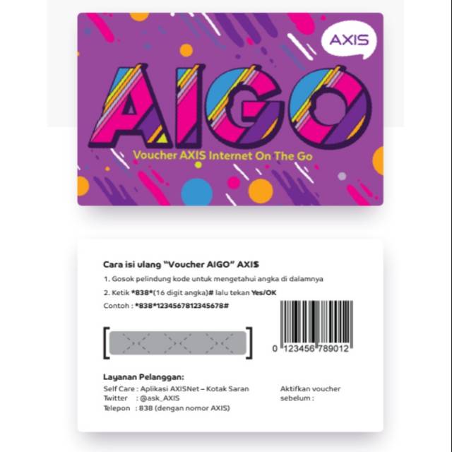 TRANSFER KUOTA AXIS 1GB 2GB 3GB 5GB full 24 jam all Jaringan 3G/4G