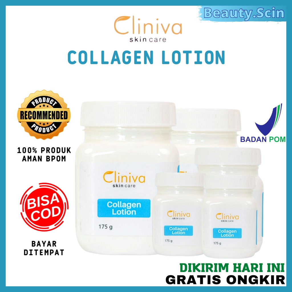 BODY LOTION CLINIVA COLLAGEN LOTION CLINIVA PEMUTIH BADAN SKINCARE COLAGEN HAND BODY LOTION AISH SER