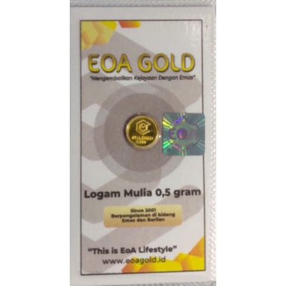 EOA gold 0.5 gram
