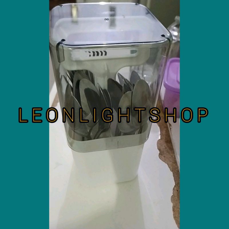SELMA HUDSON TEMPAT SENDOK GARPU PUTIH/KRISCHEF TEMPAT ALAT MAKAN/ACE SELMA HUDSON CUTLERY HOLDER