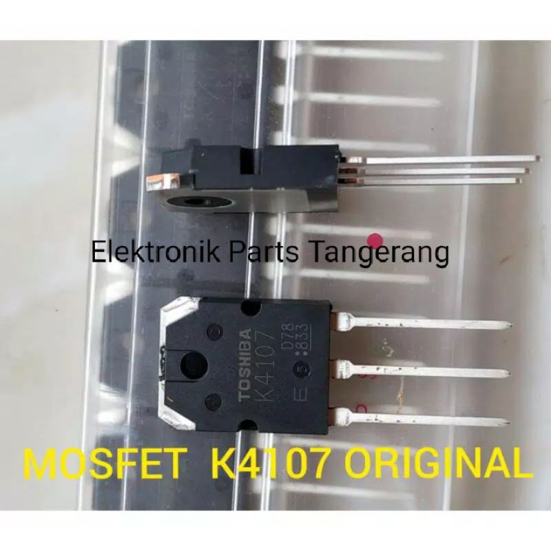 TOSHIBA K4107 (ORIGINAL) K 4107 MOSFET K4107 UNTUK INVERTER MESIN LAS
