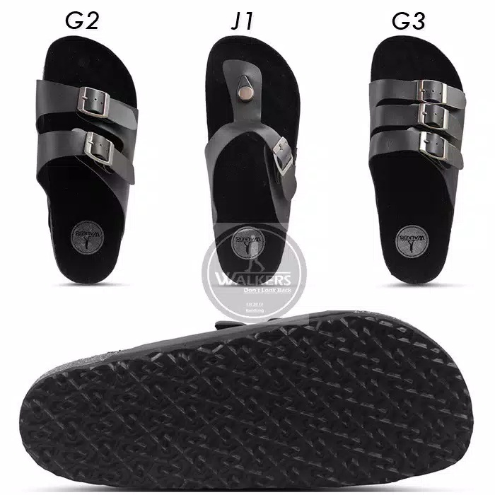 Sandal gesper  Pria Selop Sendal Slip On Sandal Slide Selop Terbaru Fashinable