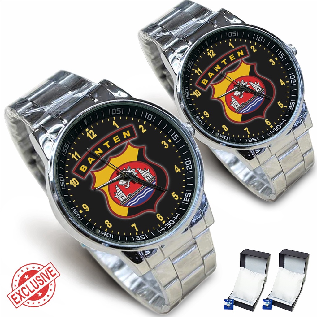 Jam Tangan Rantai Couple POLDA BANTEN (Keren)