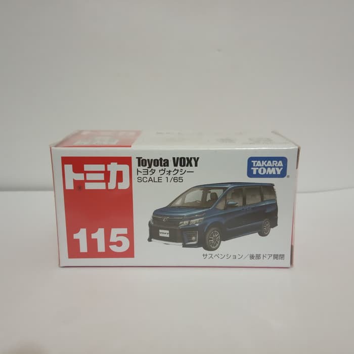 Tomica reguler No 115 Toyota Voxy blue diecast mobil takara tomy harga murah