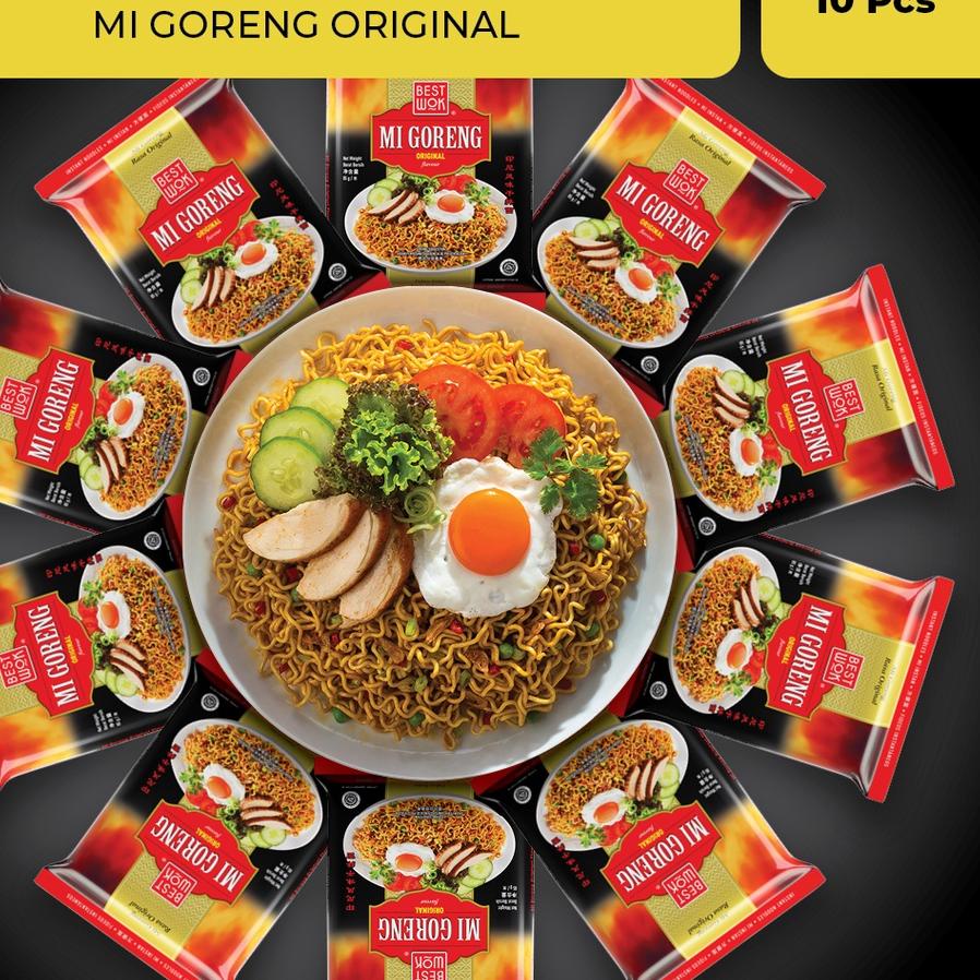 

✚ Best Wok Mi Goreng Original Breakfast Pack (10 Pcs) ↴