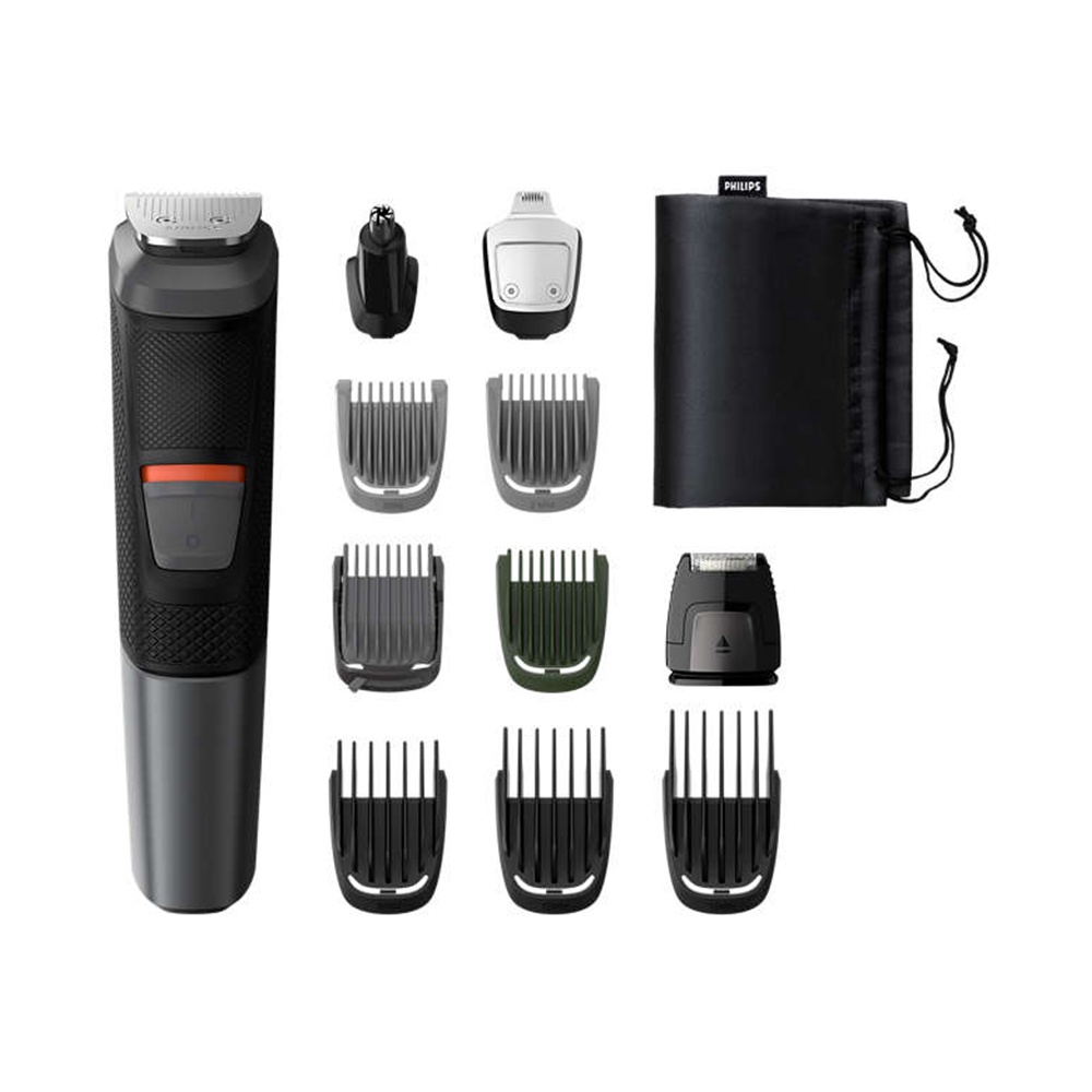 (BISA COD) PHILIPS PENCUKUR SHAVER MULTIGROOM MG 3730 SERIES 8 IN 1 HITAM MG3730 CUKURAN ELECTRIC CHARGE CAS OTOMATIS