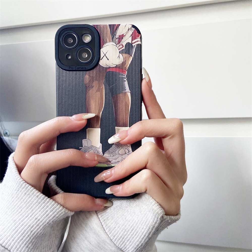 Creative Kwas Case untuk iPhone 13 Pro Max 12 11 X XR Xs Max 7Plus 8Plus