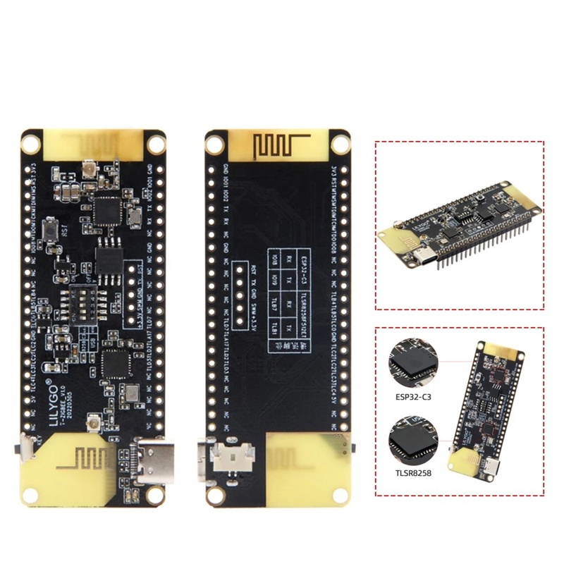 Btsg T-Zigbee ESP32-C3 Zigbee Papan Pengembangan Ultra Low Power WiFi Bluetooth-Compat