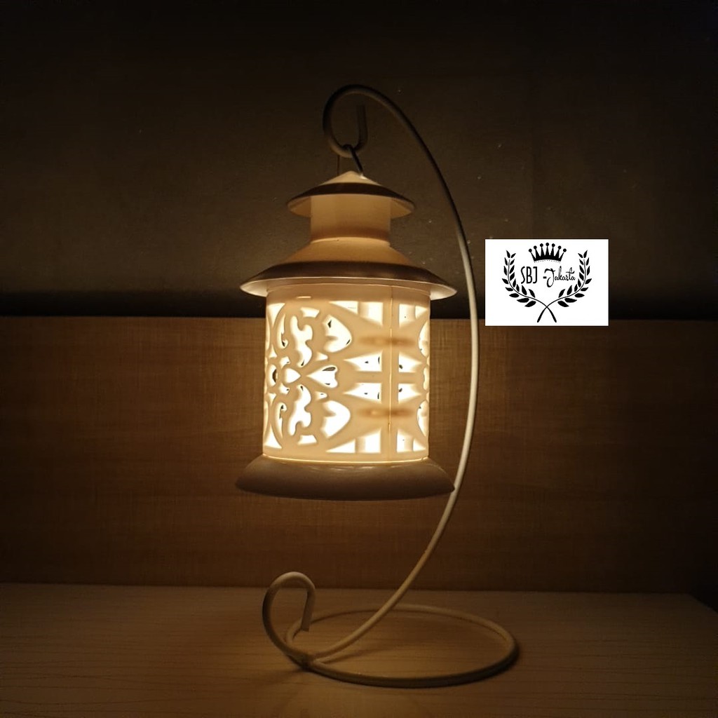 Tempat Lilin Led mini model Retro Klasik Romantis / LED CANDLE HOLDER