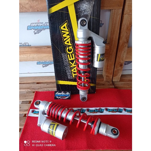 Shock Tabung TAKEGAWA 320 Copy YSS pir Merah