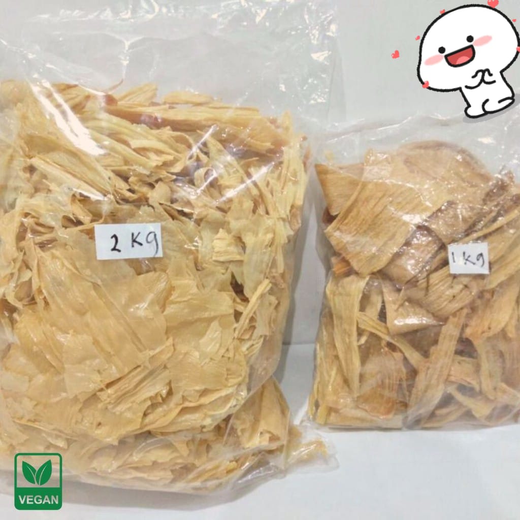 KLF - Kembang Tahu Pecah Bungkus Besar Vegetarian Vegan 2 kg HALAL