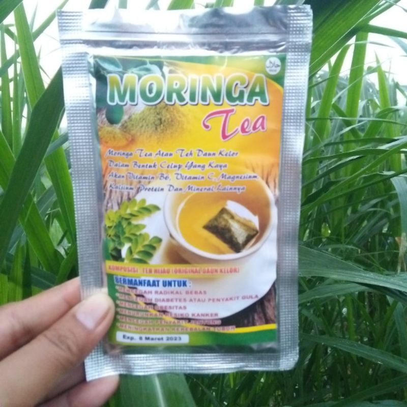 

TEH DAUN KELOR /MORINGA TEA dalam kemasan sachet