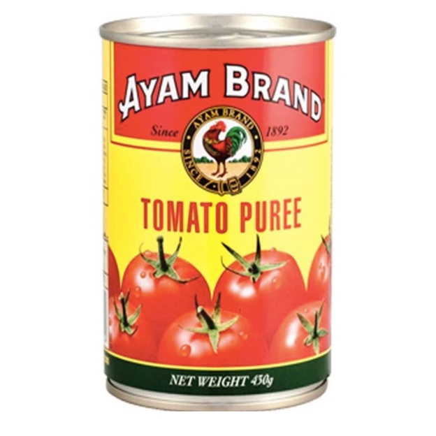 

Tomato Puree Ayam Brand / Pure Tomat Pasta Premium 430g 430 grams Tamataar Tamatar