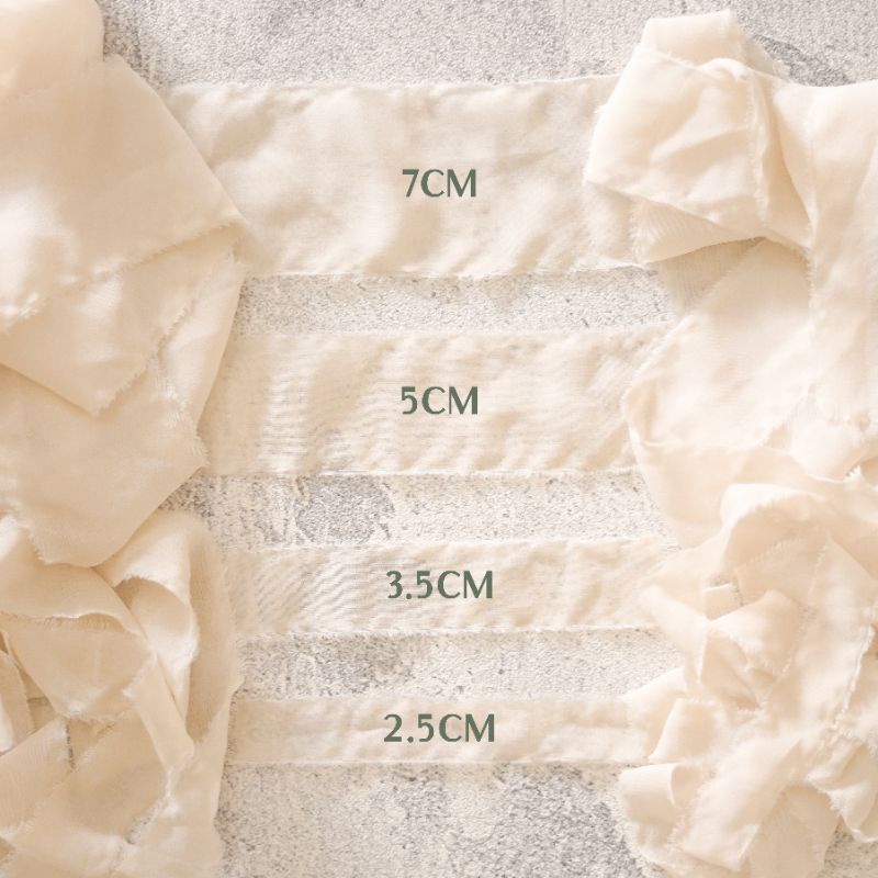 

ECER CUSTOM LEBAR Pita Chiffon