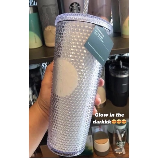 TUMBLER STARBUCK HALOWEEN BLING GLOW IN THE DARK