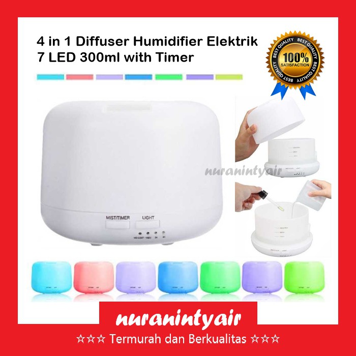 7 LED Air Humidifier Diffuser / Aromatherapy Difuser / Air Diffuser