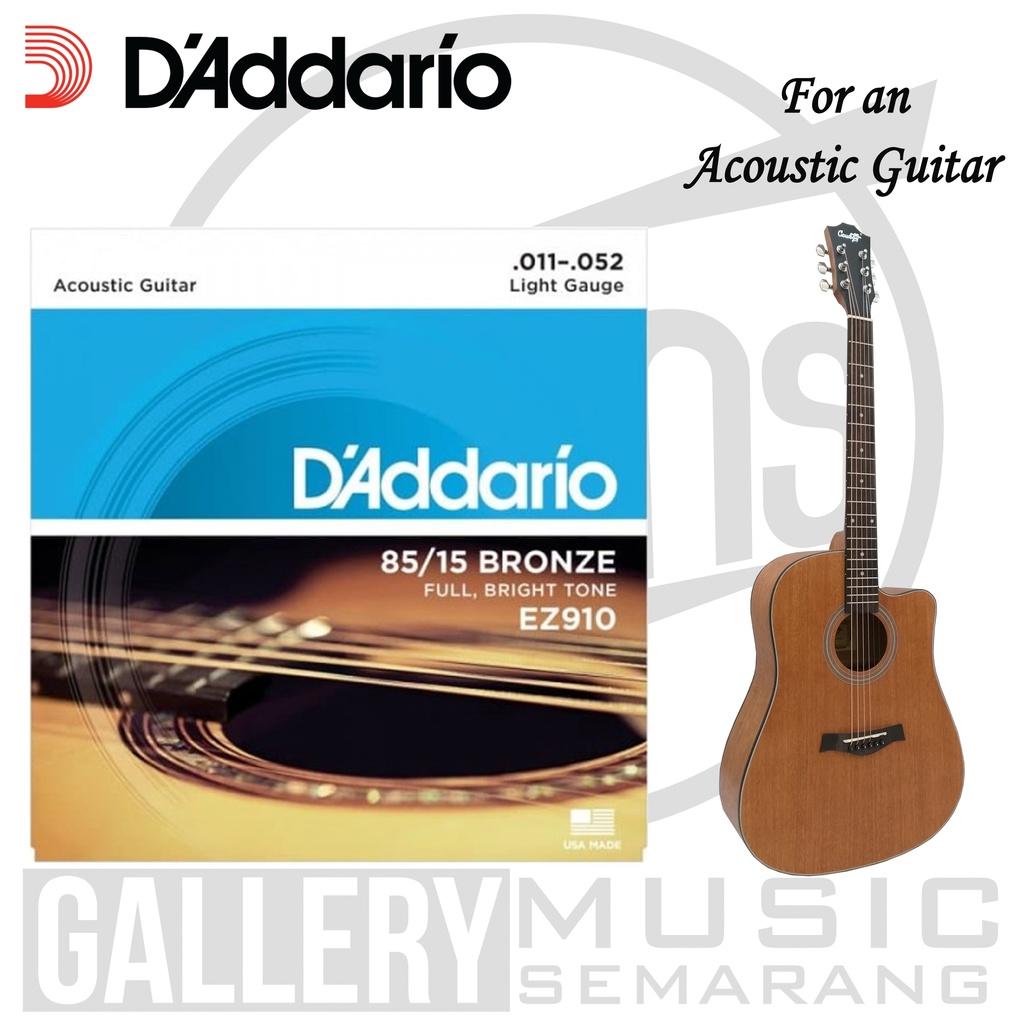 Senar Gitar Akustik String Acoustic Guitar EZ890 EZ900 EZ910 EZ920