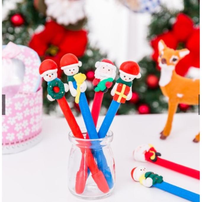 

Pulpen santa clause chrismast pena kado natal
