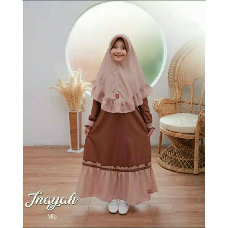 GAMIS ANAK,ANAK INAYAH DRES TREBARU