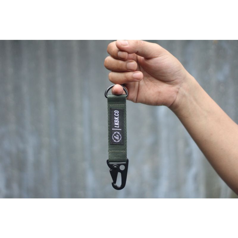 KEYCHAIN / GANTUNGAN KUNCI WITH LABEL ORIGINAL LOOK BACK MURAH KEREN BERKWALITAS