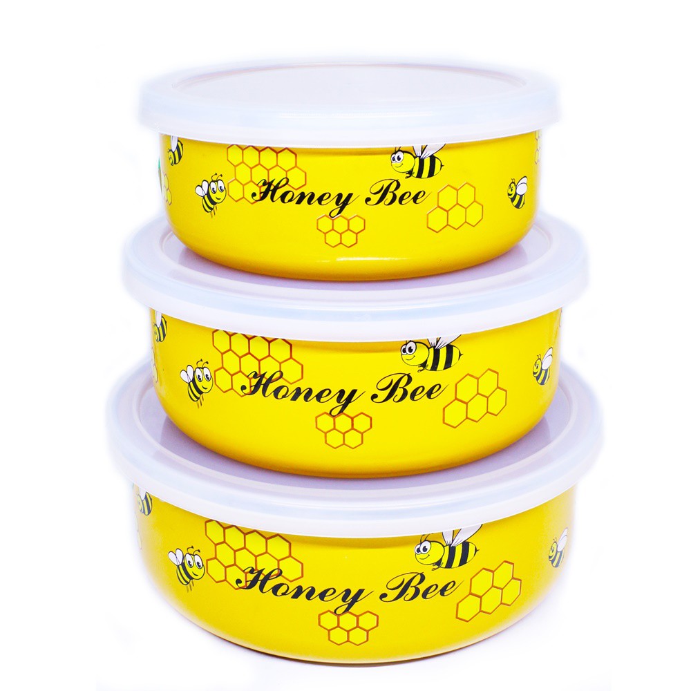 Maspion Mixing Bowl Honey Bee Set 12/16 CM isi 3pcs