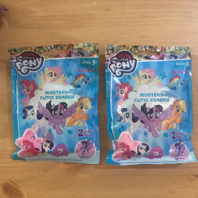 

MLP My Little Pony Mystery Cutie Eraser / Peralatan Sekolah