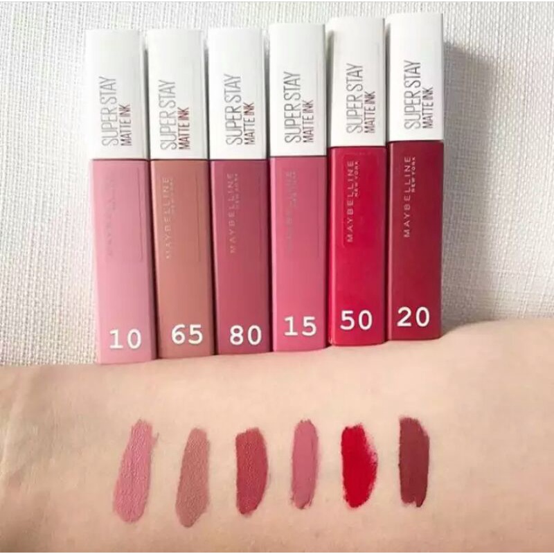Paket kosmetik maybelline 5 in 1 Banyak gratisnya
