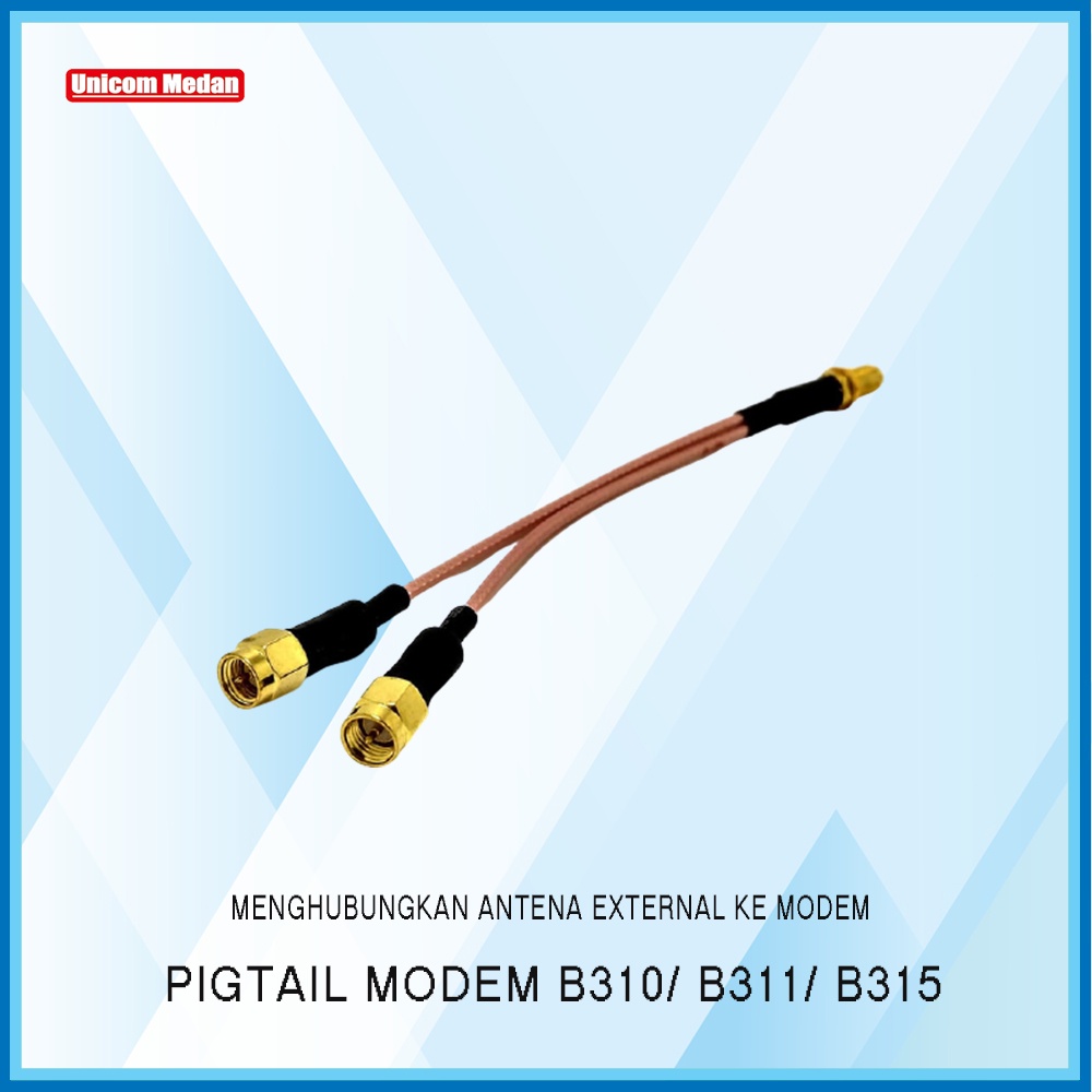 Pigtail Modem Huawei B310 B311 B315 dan Router Lainnya