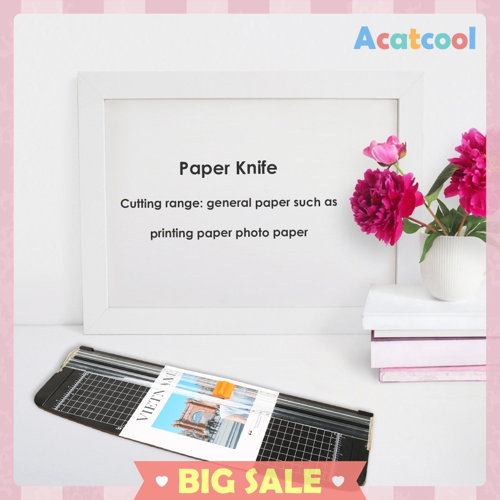 A3 Paper Cutter Photo Trimmers Plastic Base Card Cutting Blades Crafts Tool