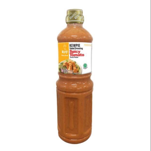 Khas Kewpie Salad Dressing Spicy Tomato | Kewpie Tomat Pedas 1 Liter