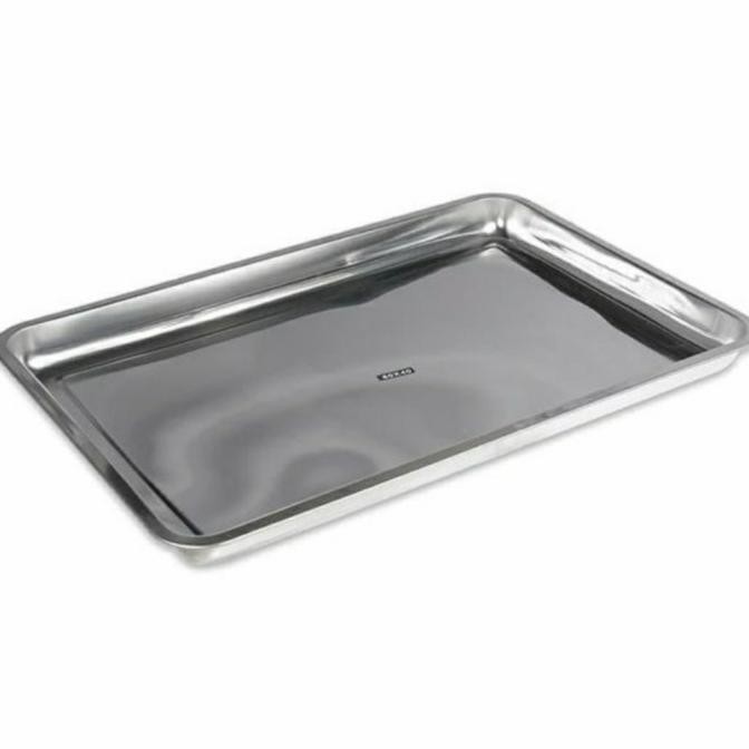 

Baking Tray Loyang Kue Kering Persegi Stainless Steel 60X40 Pan-462Ss Promo Hari Ini