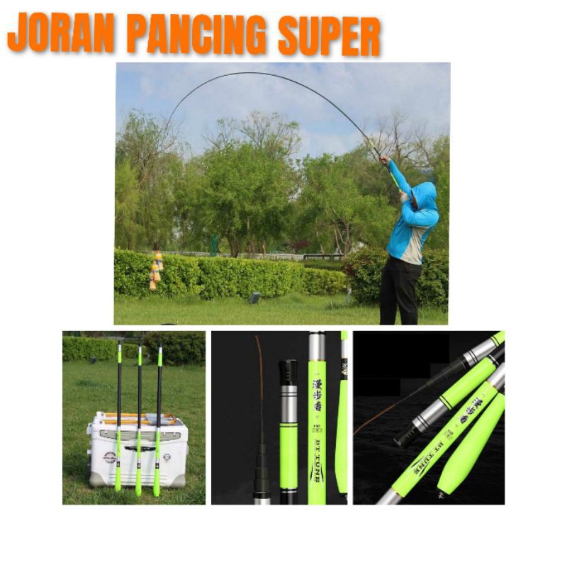 VBoni Joran Pancing Carbon Fiber Stream Fishing Rod - 5841
