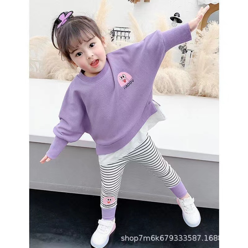 Setelan Anak Perempuan Motif Princess Pola Putri Premium Import